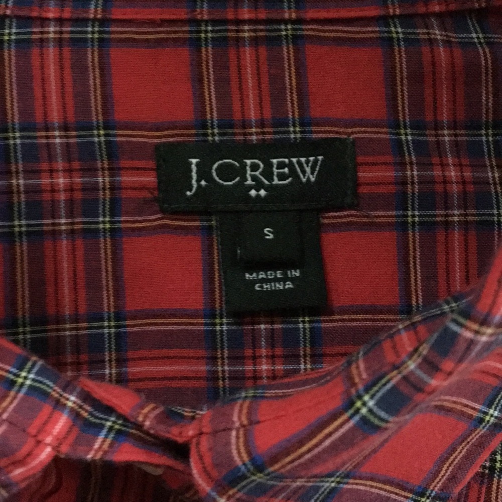 J. Crew Factory tuxedo style shirt SIZE SMALL - Picture 4 of 8